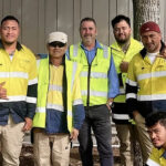 TRL crew at the Mt Richmond project