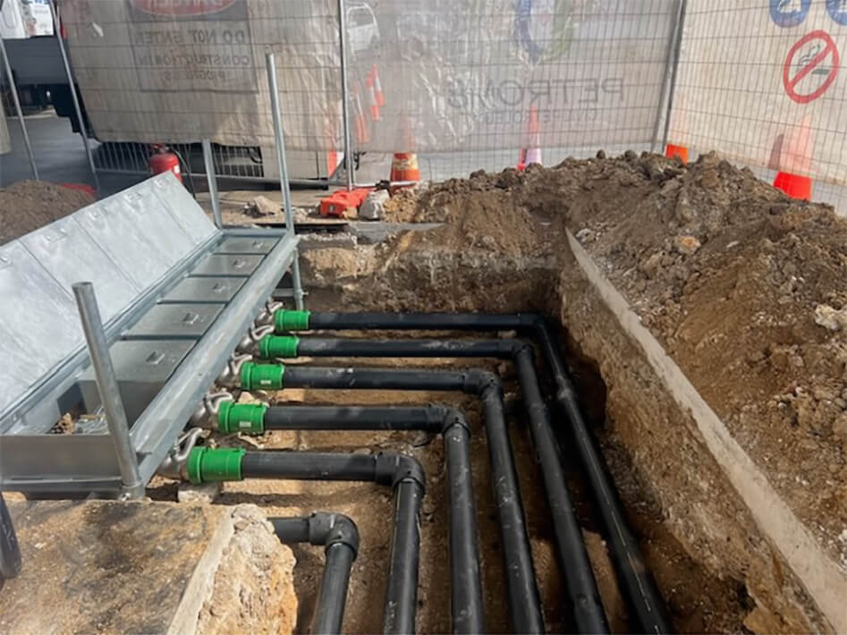 Underground Fuel System Installation