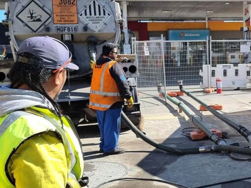 TRL-Petro-Chemical-Turnkey-Operations TRL crew performing site upgrades and refuelling